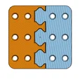 Bản lề chịu lực 60x60mm in 3D chắc chắn cho dự án DIY - Thumbnail 3