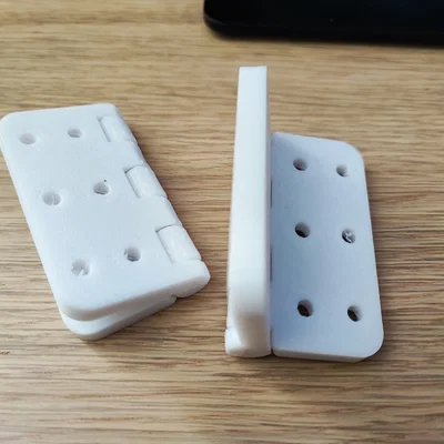 Bản lề chịu lực 60x60mm in 3D chắc chắn cho dự án DIY