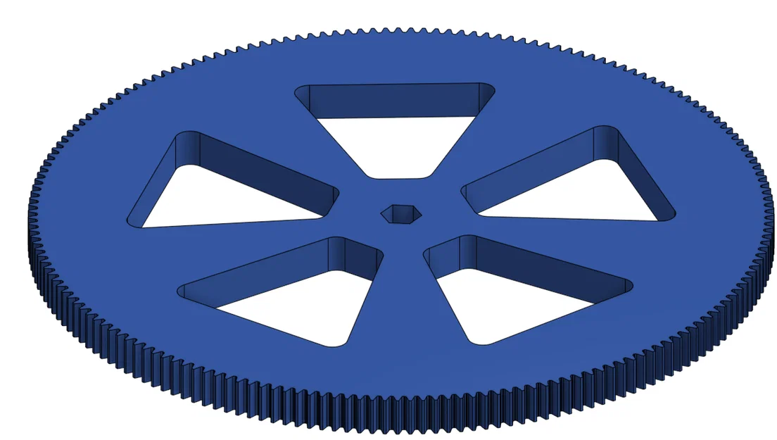 Mô hình bánh răng 3D (Gear) thiết kế chuẩn xác cho kỹ thuật - Image 1