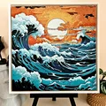Sóng Nhật Bản - Filament Painting (Hueforge) - Thumbnail 1