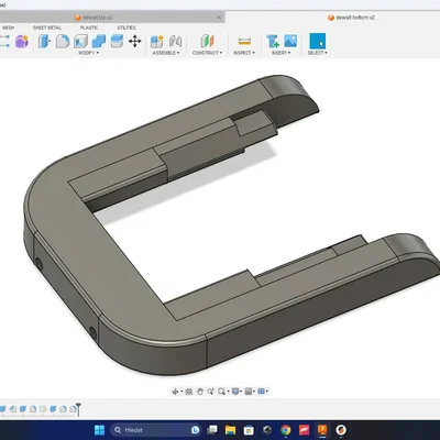 Đế chuyển đổi pin Dewalt sang cổng sạc USB - Hướng dẫn in 3D