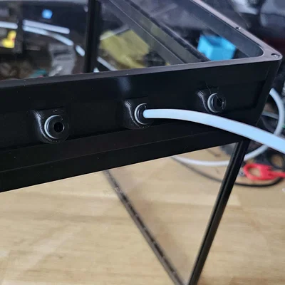 Mod khay nắp EIBOS Polyphemus, ngàm ECAS PTFE đóng/mở