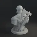 Mô hình tượng Kratos God of War Ragnarok in 3D đẹp mắt - Thumbnail 3