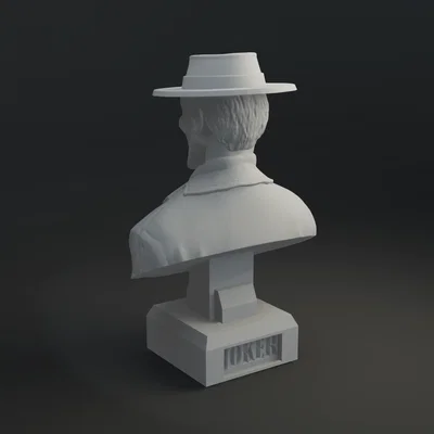 Mô hình tượng bán thân Joker ấn tượng cho máy in 3D