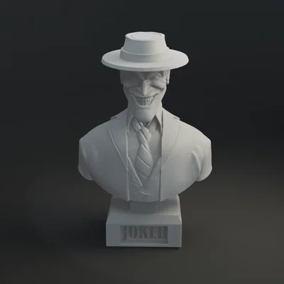 Mô hình tượng bán thân Joker ấn tượng cho máy in 3D