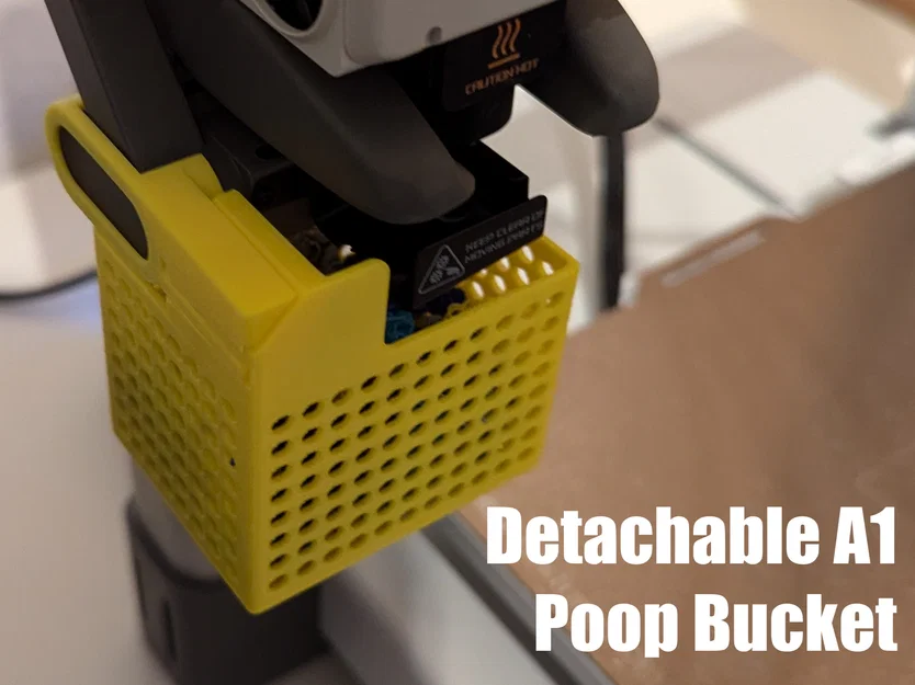 Bambu Lab A1 (Mini) Purge/Poop Bucket Tháo Rời (Detachable) - Image 1