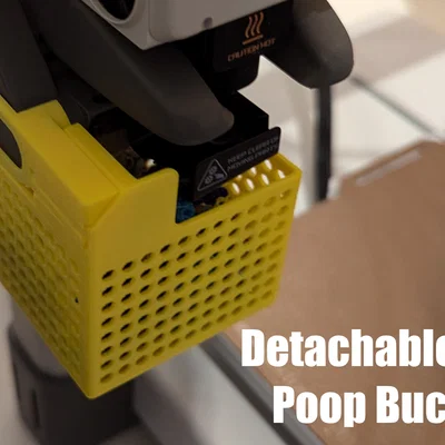 Bambu Lab A1 (Mini) Purge/Poop Bucket Tháo Rời (Detachable)