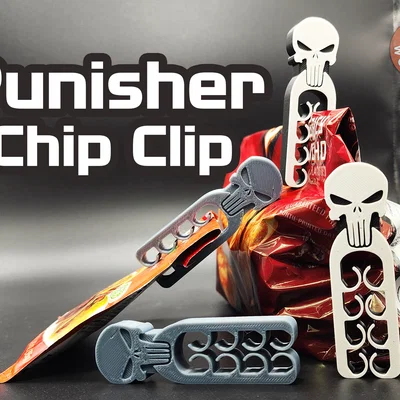 Kẹp Túi Snack Punisher (Punisher Chip Clip)