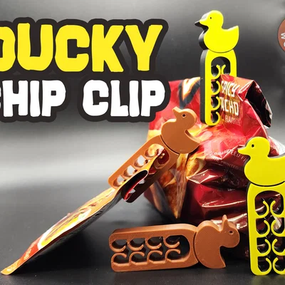 Kẹp Bịch Snack Vịt Con (Ducky Chip Clip)