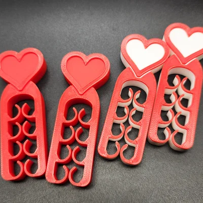 Kẹp Miệng Túi Hình Trái Tim (Heart Chip Clip)
