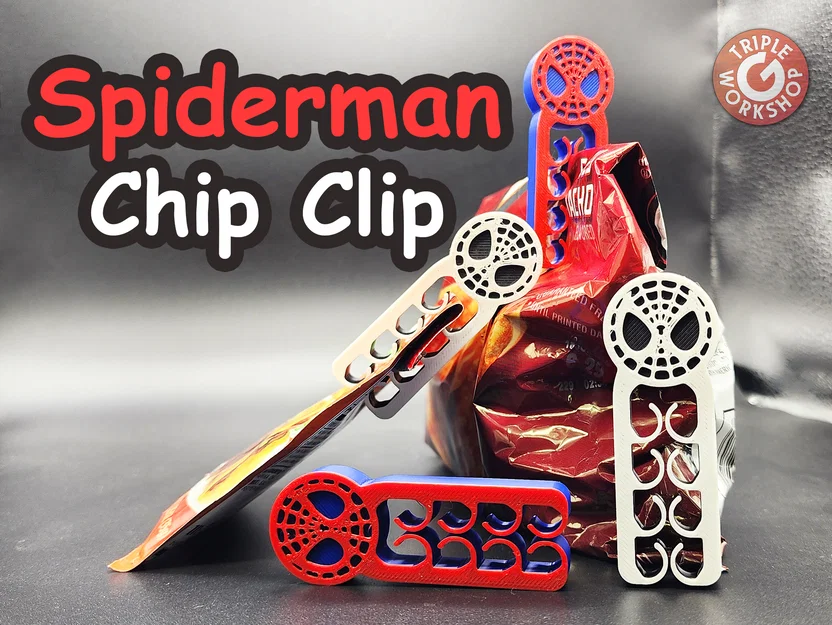 Kẹp Bịch Snack Spiderman (Spiderman Chip Clip) - Image 1