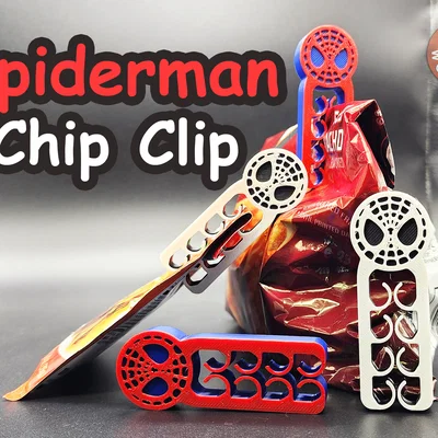 Kẹp Bịch Snack Spiderman (Spiderman Chip Clip)