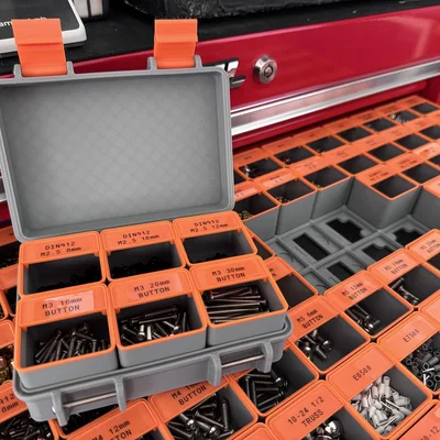 Hộp Rugged cho Gridfinity 5U Bins