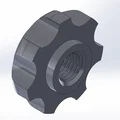 Đai ốc ghế câu cá (Fishing chair nut) ren M24 - Thumbnail 7