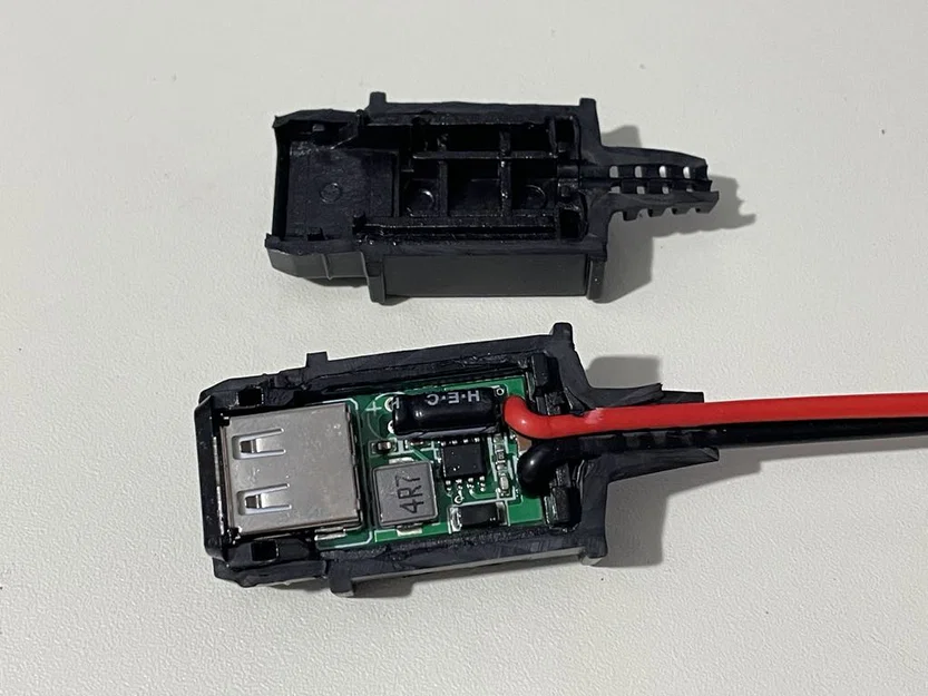 Nắp che PSU Prusa XL có cổng USB (kèm fuse) - Image 7