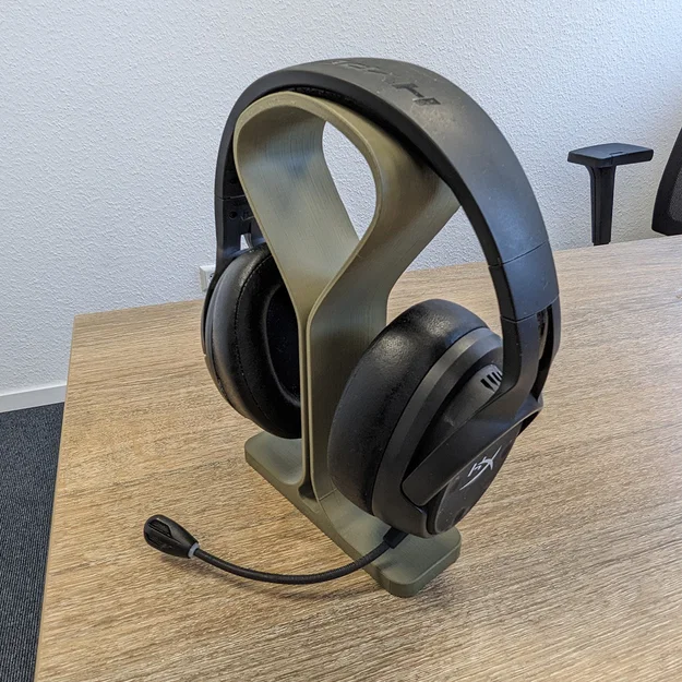 Giá treo tai nghe (Headphone Stand) 3D tối giản, in không cần support - Image 3