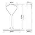 Giá treo tai nghe (Headphone Stand) 3D tối giản, in không cần support - Thumbnail 5
