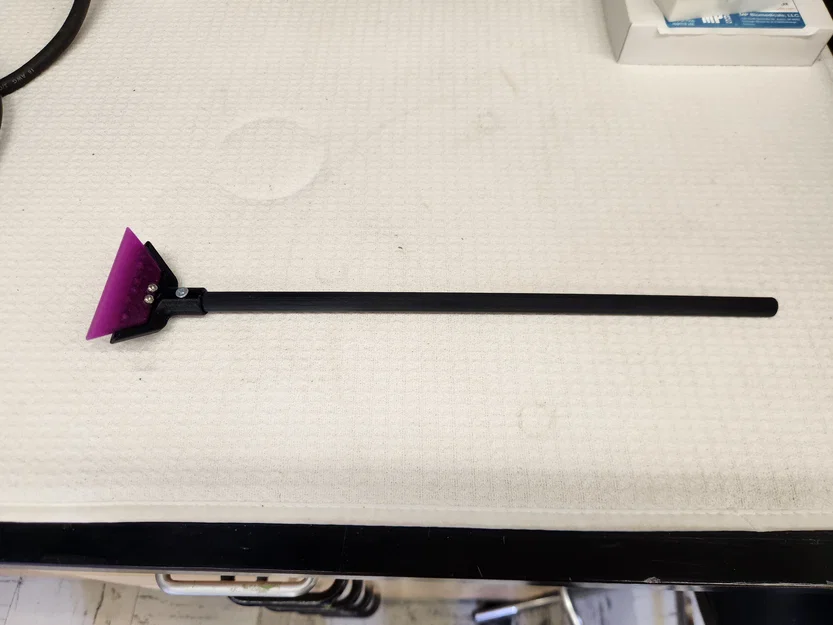 Dao cạo kính bể cá: tay cầm & lưỡi in 3D (dùng cho kính và acrylic) - Image 2