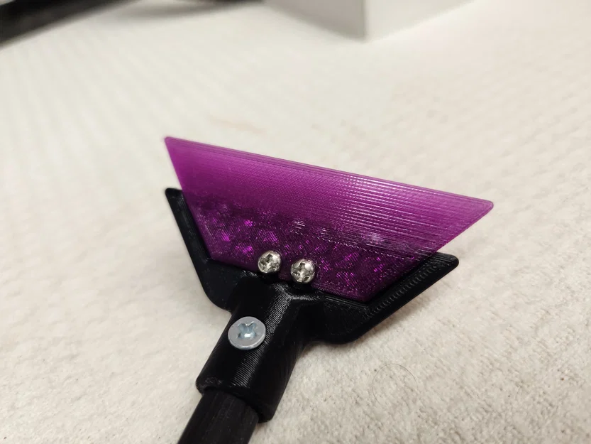 Dao cạo kính bể cá: tay cầm & lưỡi in 3D (dùng cho kính và acrylic) - Image 3