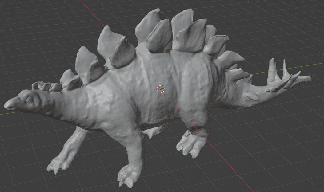 Mô hình khủng long Stegosaurus 3D đẹp mắt cho người yêu thích - Image 1