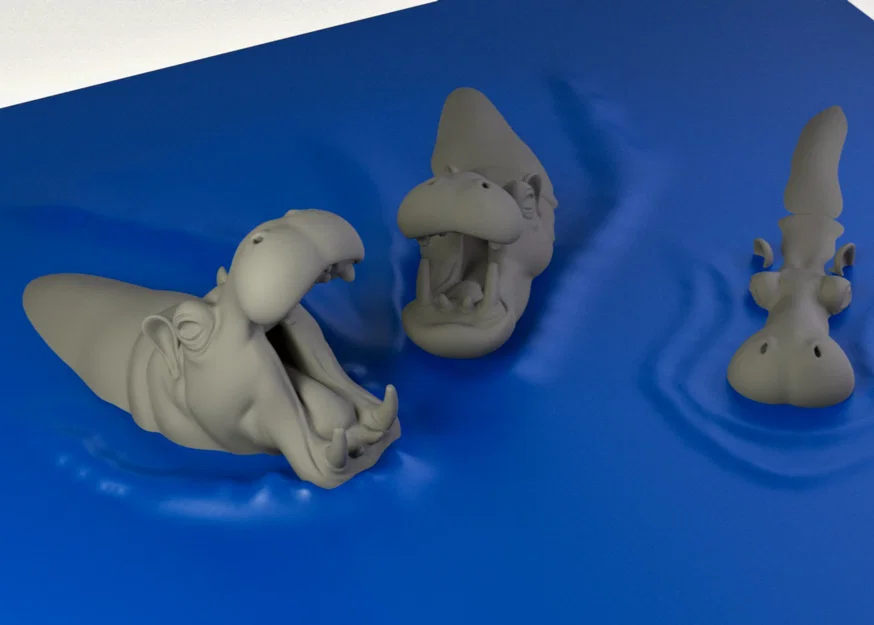 Tiệc Bơi Của Hà Mã (Hippo Swim Party) - Image 1