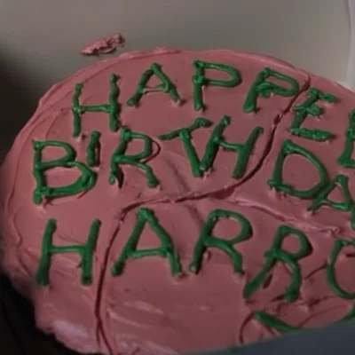 Miếng lót ly Harry Potter Happee Birthdae - Mô hình 3D ấn tượng