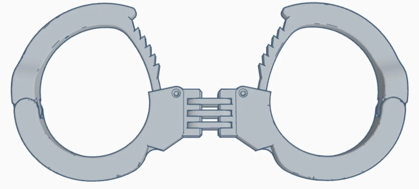 Còng tay (Handcuffs) in 3D - Image 1