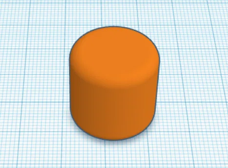 Mô hình khối trụ bo tròn (Rounded Cylinder) tối ưu cho in 3D - Image 1