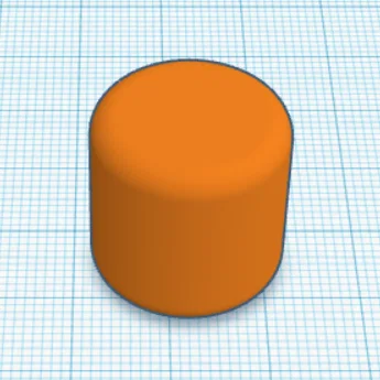 Mô hình khối trụ bo tròn (Rounded Cylinder) tối ưu cho in 3D