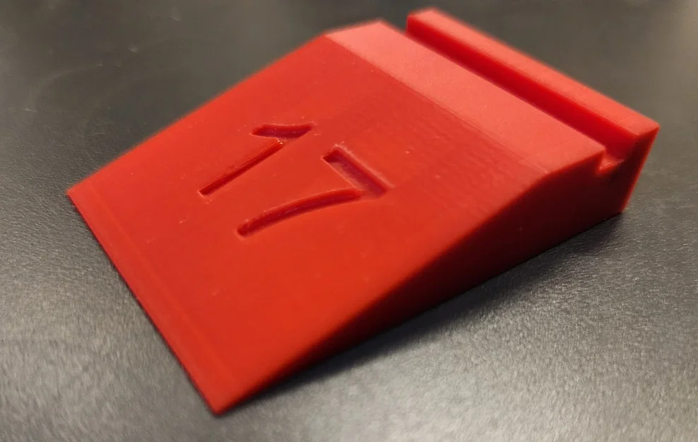 Cữ canh góc mài dao 17° (Knife Sharpening Angle Guide - Wedge) - Image 1