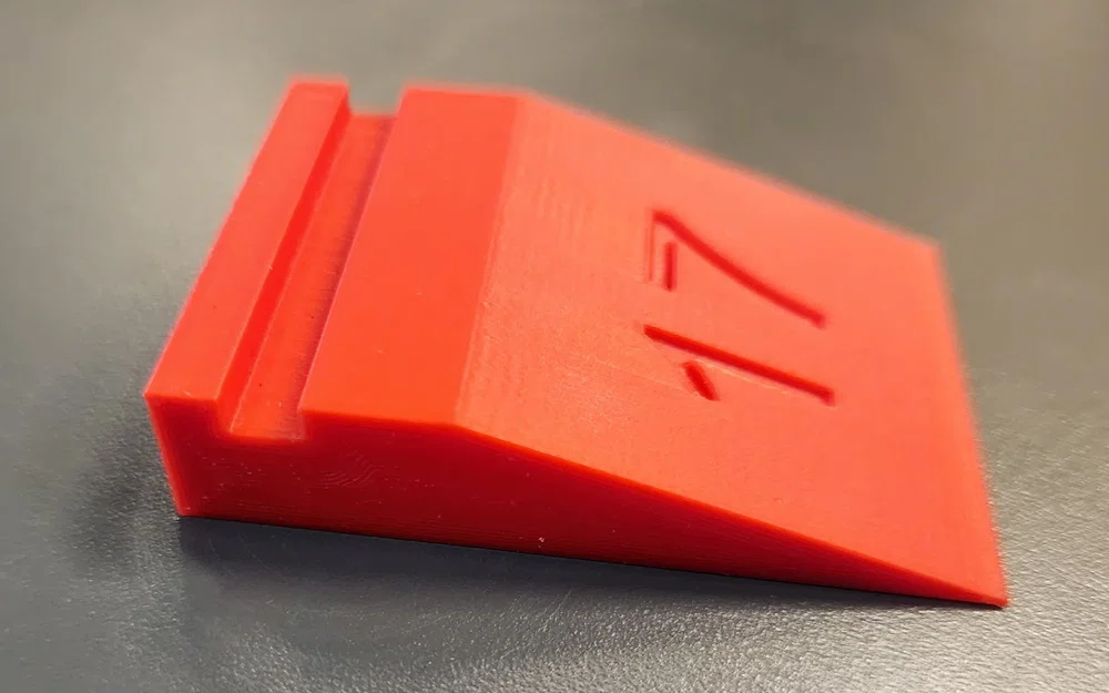 Cữ canh góc mài dao 17° (Knife Sharpening Angle Guide - Wedge) - Image 2