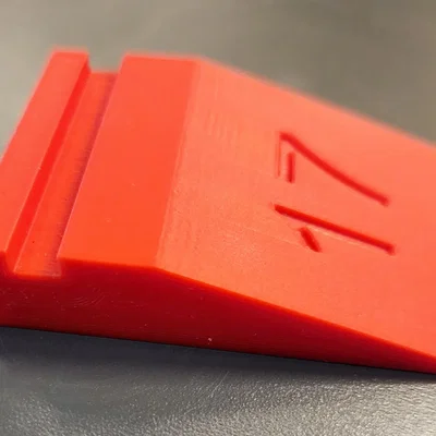 Cữ canh góc mài dao 17° (Knife Sharpening Angle Guide - Wedge)