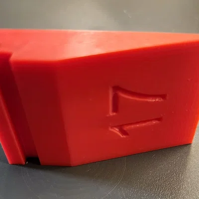 Cữ canh góc mài dao 17° (Knife Sharpening Angle Guide - Wedge)