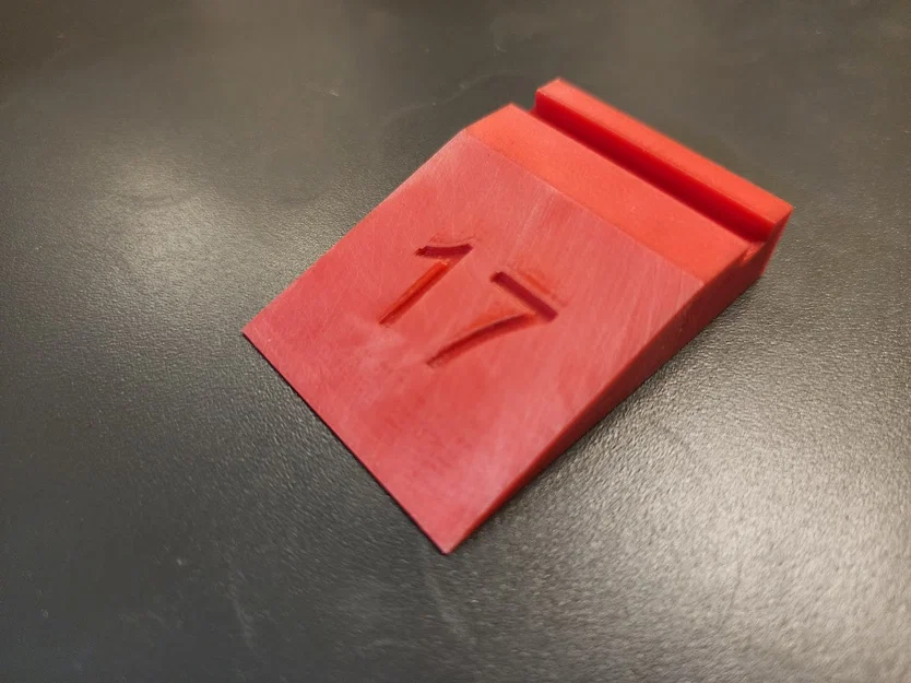 Cữ canh góc mài dao 17° (Knife Sharpening Angle Guide - Wedge) - Image 4