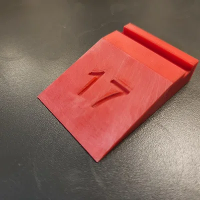 Cữ canh góc mài dao 17° (Knife Sharpening Angle Guide - Wedge)