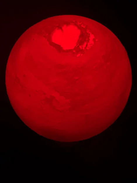 Mars: Đèn Lithophane - Image 1