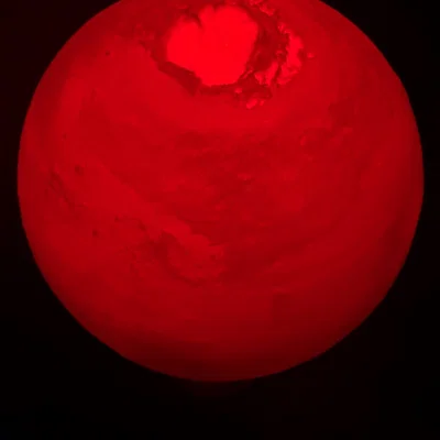 Mars: Đèn Lithophane