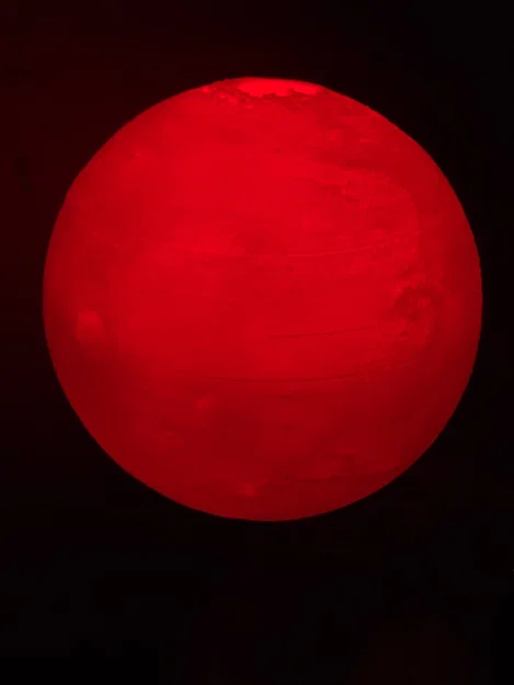 Mars: Đèn Lithophane - Image 3