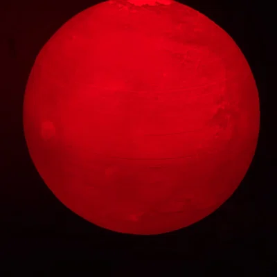 Mars: Đèn Lithophane