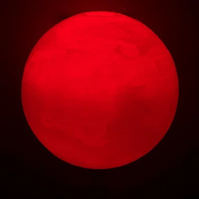 Mars: Đèn Lithophane