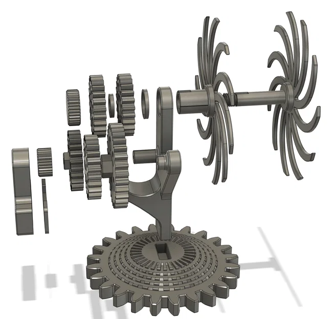 Mô hình điêu khắc động USB để bàn (Desk Top USB Kinetic Sculpture) - Image 6