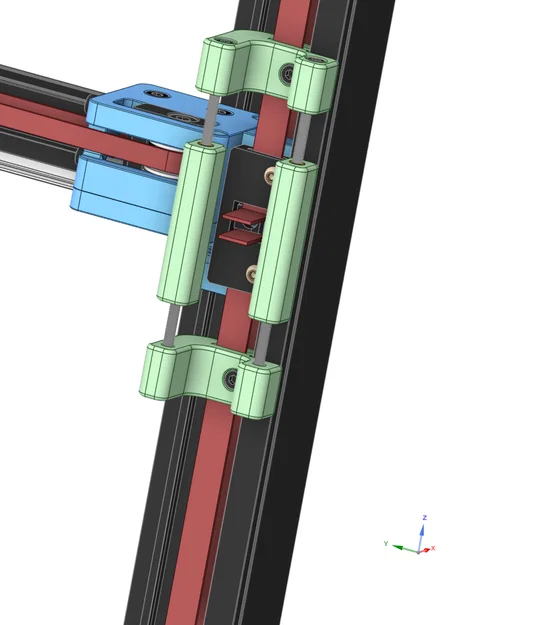 Sovol SV08 Z belt HELPER – Đồ hỗ trợ kẹp & căng dây đai Z - Image 3