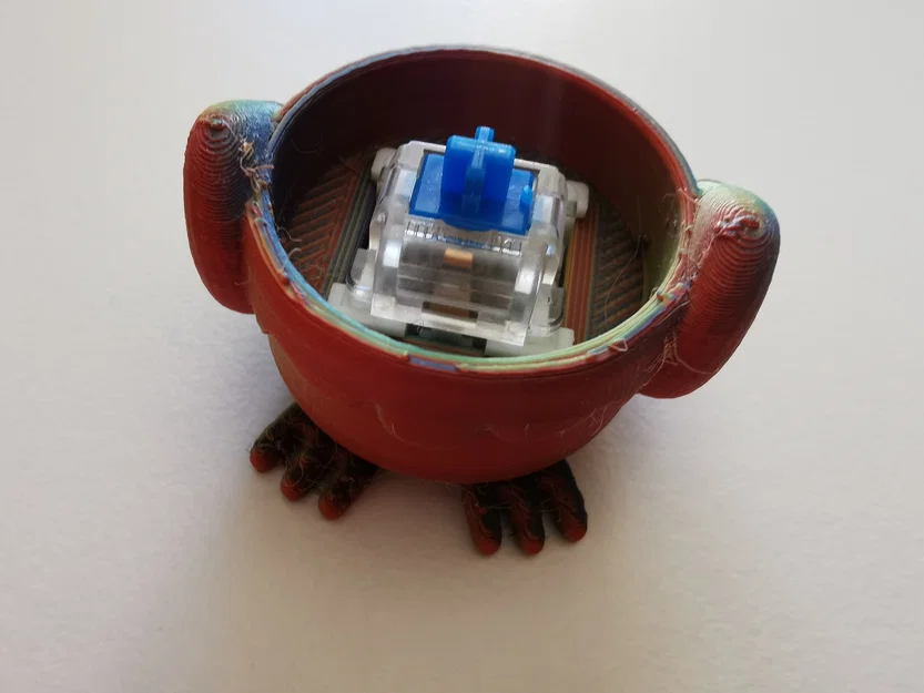 Pidgeon Key Switch Fidget - Đồ chơi bàn phím cơ 3D cực dễ thương - Image 4