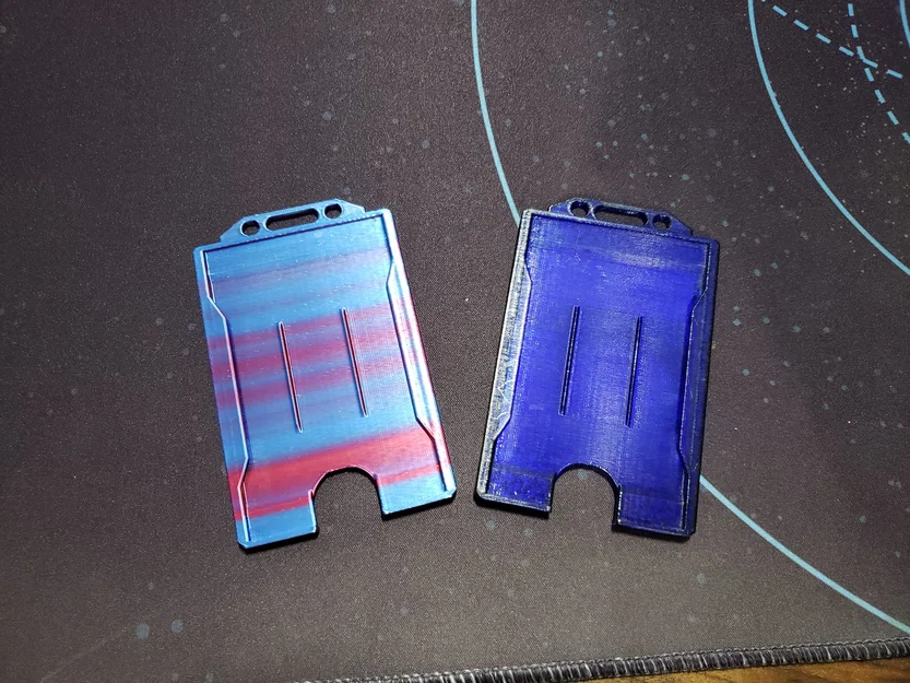 Kẹp Thẻ ID 2 Mặt (Double Sided) - ID Badge Holder - Image 1