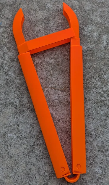 Kẹp Nhặt Rác Xếp Gọn (Collapsible Trash Tongs) – Dụng cụ gắp/thu hồi đồ - Image 4