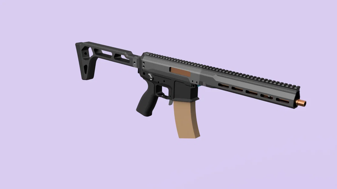 ORCHID MANTIS 3D PRINTABLE GBBR - Image 5