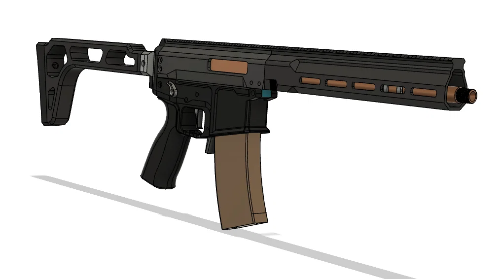 ORCHID MANTIS 3D PRINTABLE GBBR - Image 7