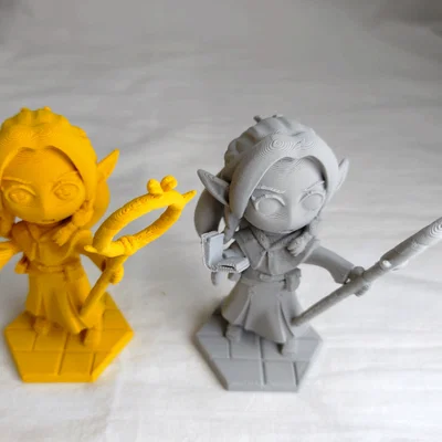 Marcille Chibi Niệm Phép (Spell Casting Marcille)