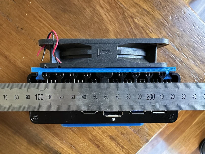 Ngàm gắn quạt 120mm cho máy tính Topton N100 fanless (không cần chế vỏ) - Image 3