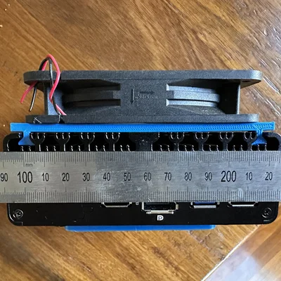 Ngàm gắn quạt 120mm cho máy tính Topton N100 fanless (không cần chế vỏ)